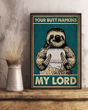 Your Butt Napkins My Lord Sloth 16x24 Poster lifestyle-poster-3