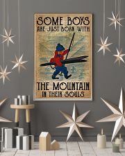 Boys Born With The Mountain Skiing 16x24 Poster lifestyle-holiday-poster-1