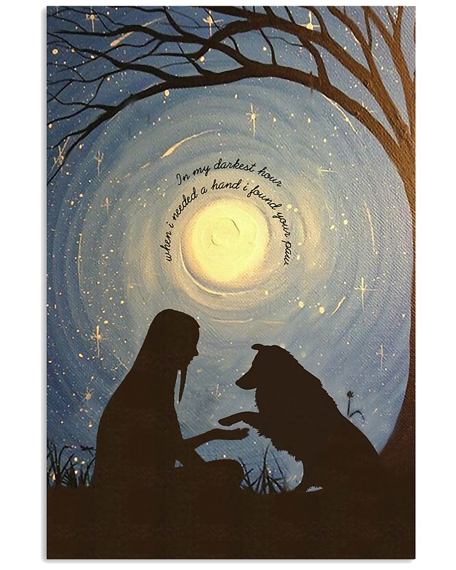 I Found Your Paw Shetland Sheepdog 11x17 Poster