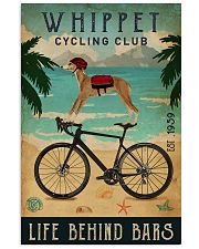 Cycling Club Whippet 11x17 Poster front