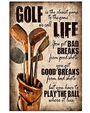 Golf Is Closet Game To Game 11x17 Poster front