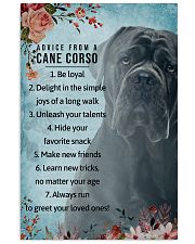 Advice From A Cane Corso 11x17 Poster front