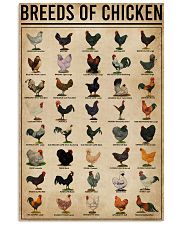 Breeds Of Chickens 16x24 Poster front