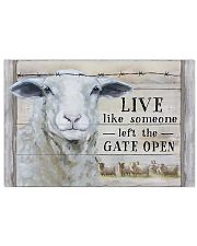 Sheep Live Like Someone Left Gate Open 17x11 Poster front