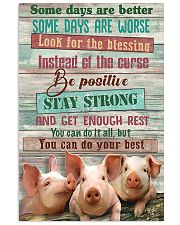 Pig Farmer You Can Do Your Best 11x17 Poster front