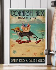 Beach Life Sandy Toes Cornish Rex 11x17 Poster lifestyle-poster-4