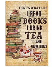 Books And Tea I Know Things 11x17 Poster front