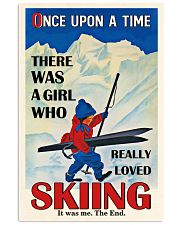 Once Upon A Time Skiing Black Haired Girl 16x24 Poster front