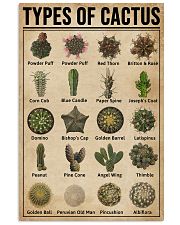Types Of Cactus Succulents 11x17 Poster front