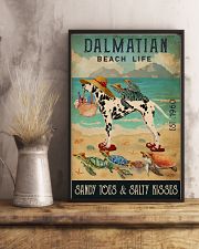Turtle Beach Life Dalmatian 11x17 Poster lifestyle-poster-3