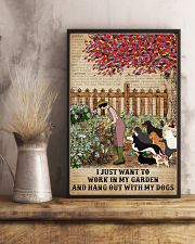 Dictionary Work In My Garden Dogs 11x17 Poster lifestyle-poster-3