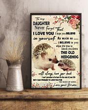 Never Forget That I Love You Hedgehog Mother 11x17 Poster lifestyle-poster-3