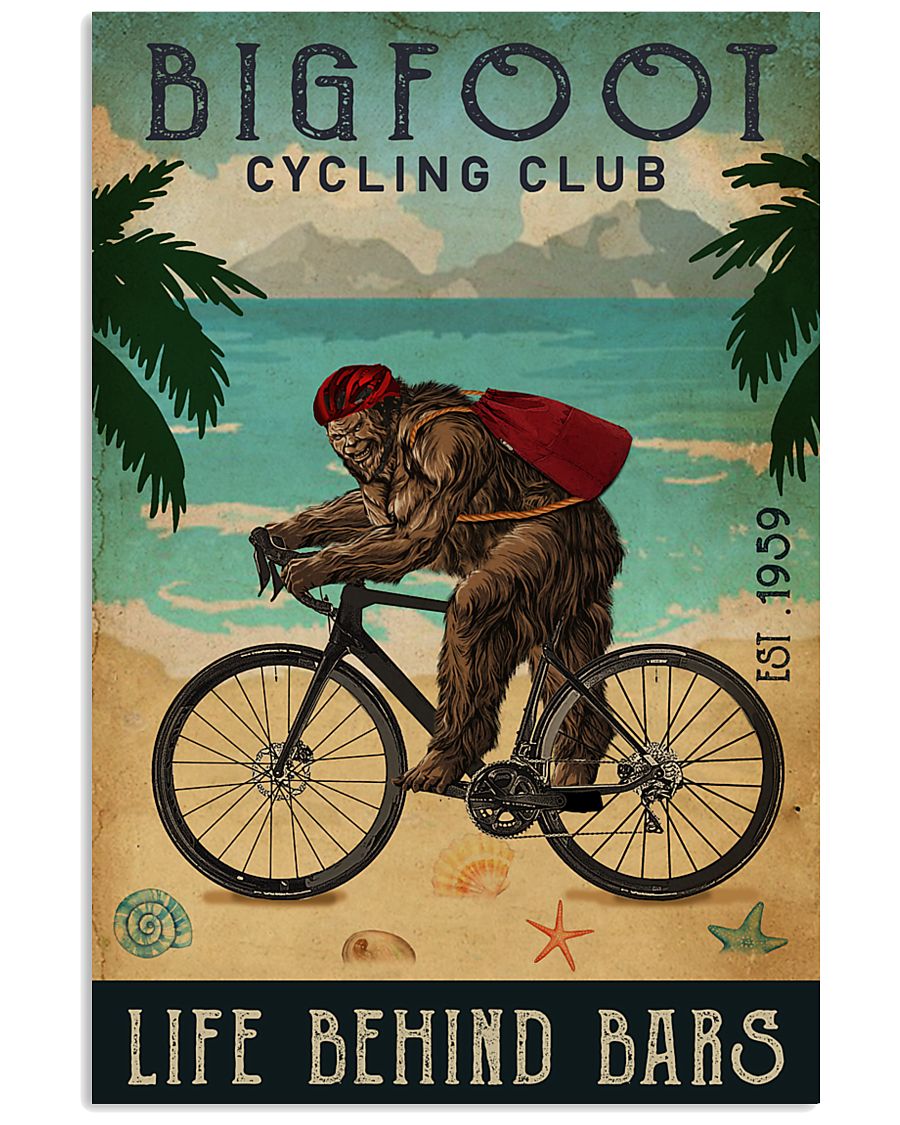 Cycling Club Bigfoot 11x17 Poster