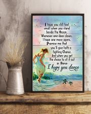 Sea Turtle Girl Beach I Hope You Small 11x17 Poster lifestyle-poster-3
