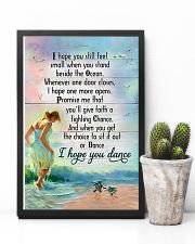 Sea Turtle Girl Beach I Hope You Small 11x17 Poster lifestyle-poster-8