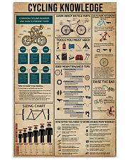 Knowledge Cycling 11x17 Poster front