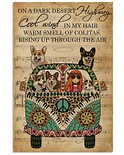 Music Sheet Cool Wind Corgi 11x17 Poster front
