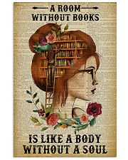 A Room Without Books Reading Redhead 11x17 Poster front