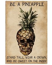 Be A Pineapple Skull 11x17 Poster front