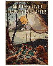 And They Lived Happily Ever After Camping 16x24 Poster front