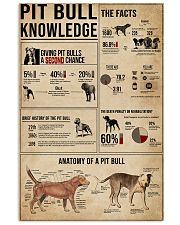 Pit Bull Knowledge 11x17 Poster front
