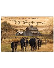 Angus Cattle Let The Gate Open 24x16 Poster front