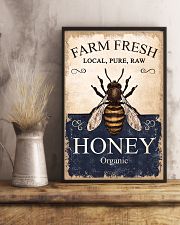 Farm Fresh Honey Bee 11x17 Poster lifestyle-poster-3