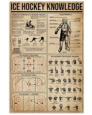 Ice Hockey Knowledge 11x17 Poster front