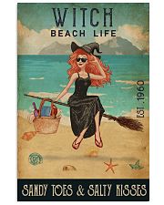 Beach Life Sandy Toes Witch 11x17 Poster front