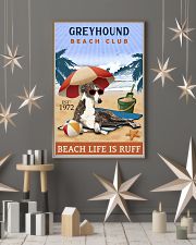 Beach Club Is Ruff Greyhound 11x17 Poster lifestyle-holiday-poster-1