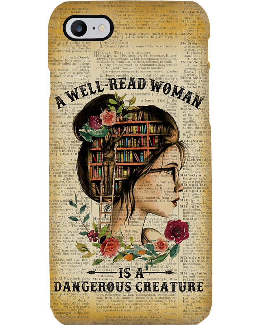 Dangerous Creature Reading Phone Case