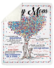 Daughter To Mom Forever Grateful Sherpa Fleece Blanket - 50" x 60" thumbnail