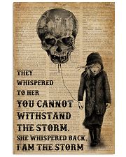 I Am The Storm Balloon Skull 16x24 Poster front
