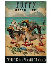 Turtle Beach Life Puppy 16x24 Poster front