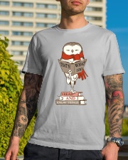 Owl Read And Know Things - On Sale Classic T-Shirt lifestyle-mens-crewneck-front-8