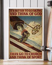 It's Better To Go Skiing And Think Of God 16x24 Poster lifestyle-poster-4