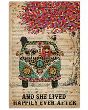 Dictionary And She Lived Happily Pug 11x17 Poster front