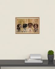 Vintage Four German Shorthaired Pointer 24x16 Poster poster-landscape-24x16-lifestyle-09