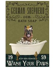Olive Bath Soap Company German Shepherd 11x17 Poster front