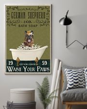 Olive Bath Soap Company German Shepherd 11x17 Poster lifestyle-poster-1