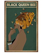 Black Queen Bee Afro Retro Green 16x24 Poster front