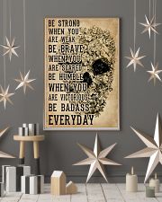 Be Strong When You Are Week Skull Kraft Paper 11x17 Poster lifestyle-holiday-poster-1