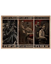 It's Not A Phase Skull Barber 24x16 Poster front