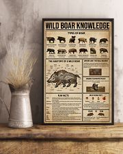 Wild Boar Knowledge 16x24 Poster lifestyle-poster-3