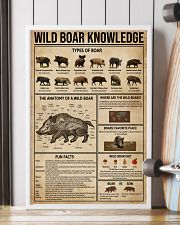 Wild Boar Knowledge 16x24 Poster lifestyle-poster-4