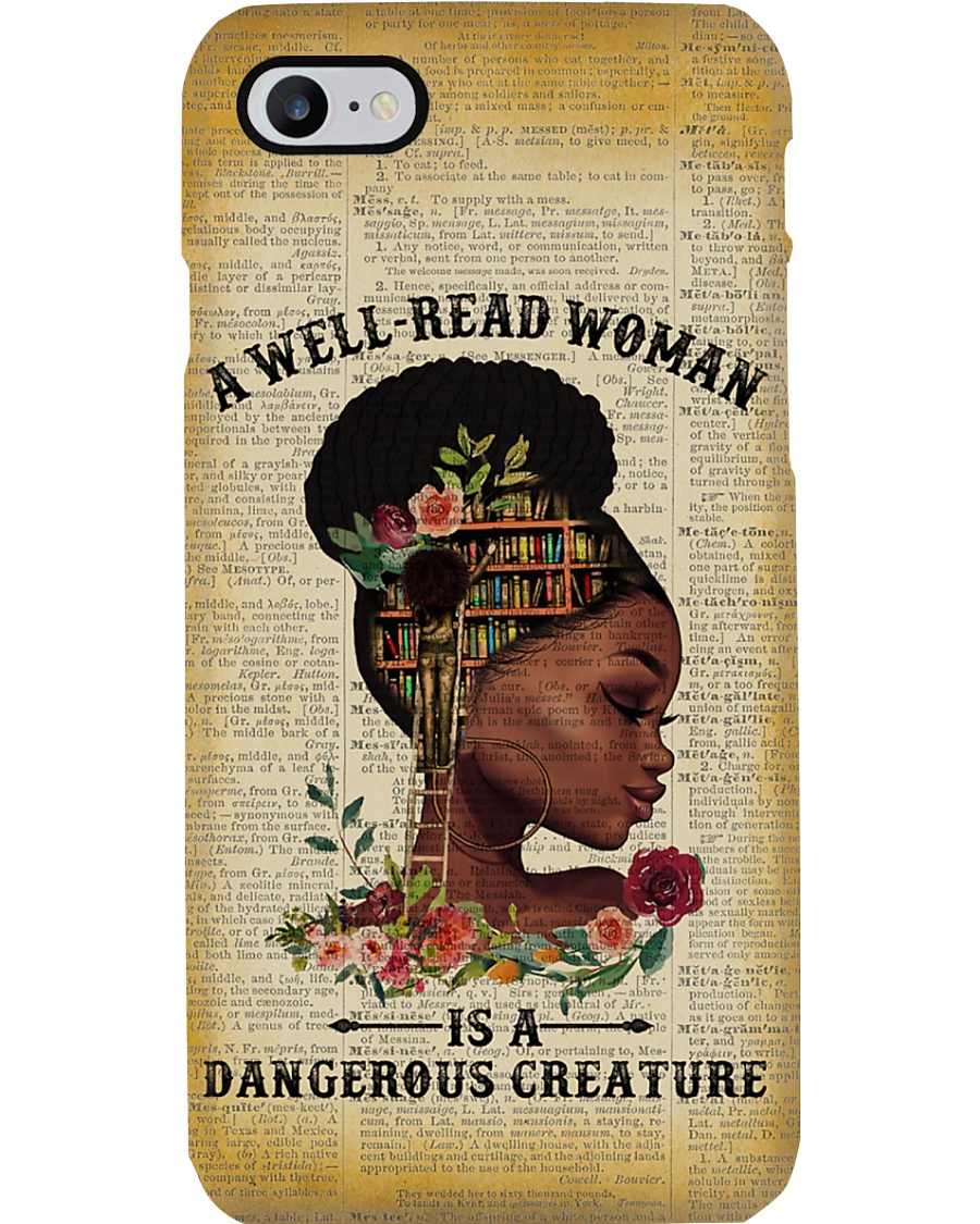 Dangerous Creature Black Girl Phone Case