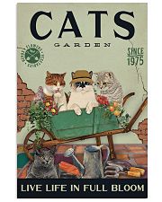 Cats Garden 11x17 Poster front