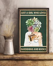 Just A Girl Who Loves Books Tea Garden 11x17 Poster lifestyle-poster-3