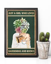 Just A Girl Who Loves Books Tea Garden 11x17 Poster lifestyle-poster-8