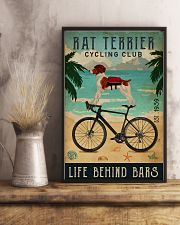 Cycling Club Rat Terrier 11x17 Poster lifestyle-poster-3